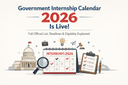 Government Internship Calendar 2026 Is Live: Full Official List, Deadlines & Eligibility Explained